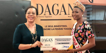 Miss Togo abonnée de Dagan Magazine
