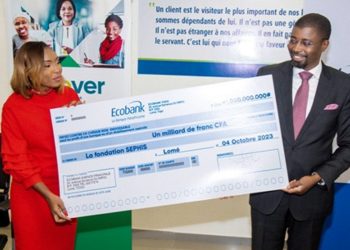 ECOBANK TOGO ALLOUE 1 MILLIARD DE FRANCS CFA A LA FONDATION SEPHIS POUR ACCOMPAGNER LES FEMMES ENTREPREUNEURES DU TOGO