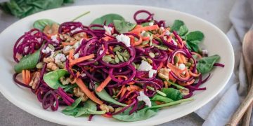 Salade de betterave et carotte