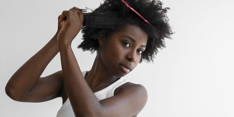 Cheveux éclatants sans produits chimiques 